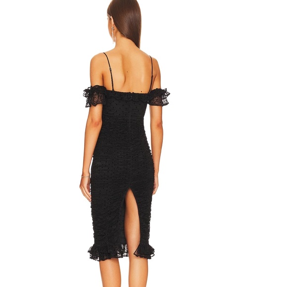 MAJORELLE Clare Lace Midi Dress - Picture 3 of 10